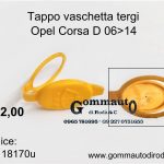 Tappo vaschetta tergi Opel Corsa D 06>14