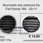 Bocchetta/griglia aria anteriore Dx Fiat Panda 169