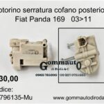 Motorino serratura cofano post. Fiat Panda 169