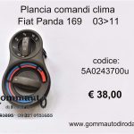 Plancia comandi clima Fiat Panda 169 03>11