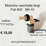 Motorino vaschetta tergi Fiat 600 98>10
