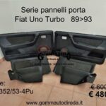 Serie pannelli porta Fiat Uno Turbo