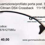 Guarnizione porta post. Sx Citroen DS4