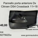 Pannello porta ant. Dx Citroen DS4 11>18