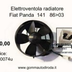 Elettroventola radiatore Fiat Panda 141