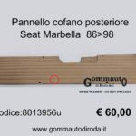Pannello cofano post. Seat Marbella 86>98