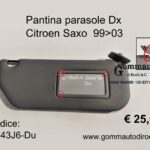 Pantina parasole Dx Citroen Saxo 99>03