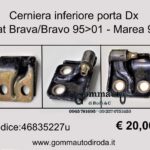 Cerniera inferiore porta Dx Fiat Brava-Bravo-Marea