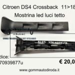 Mostrina led luci tetto Citroen DS4
