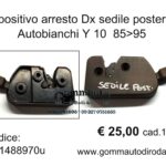 Dispositivo arresto Dx sedile posteriore Autobianchi Y10