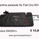 Pantina parasole Sx Fiat Uno 83>89