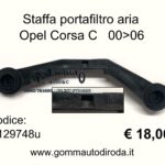 Staffa portafiltro aria Opel Corsa C