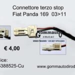 Connettore terzo stop Fiat Panda 169 03>11