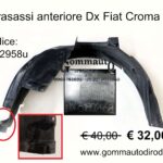 Parasassi anteriore Dx Fiat Croma 05>