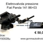 Elettrovalvola pressione Fiat Panda 141