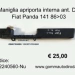 Maniglia apriporta interna Fiat Panda