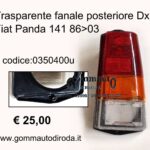 Trasparente fanale posteriore Dx Fiat Panda 141