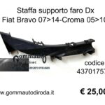 Staffa supporto faro Dx Fiat Bravo-Croma