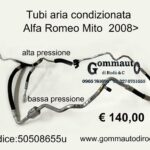 Tubi aria condizionata Alfa Mito 08>