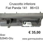 Cruscotto inferiore colore grigio Fiat Panda 141 86>03
