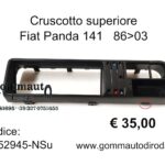 Cruscotto superiore colore nero Fiat Panda 141 86>03