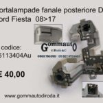 Portalampade fanale posteriore Dx 5 pin Ford Fiesta 08>17 8A6113404A-8A61-13404-A-00414V0001-0374D