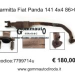 Marmitta Fiat Panda 141 4×4 cc.1.1 86>03 7799714