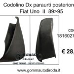 Codolino Dx paraurti posteriore Fiat Uno