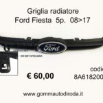 Griglia radiatore Ford Fiesta 08>17